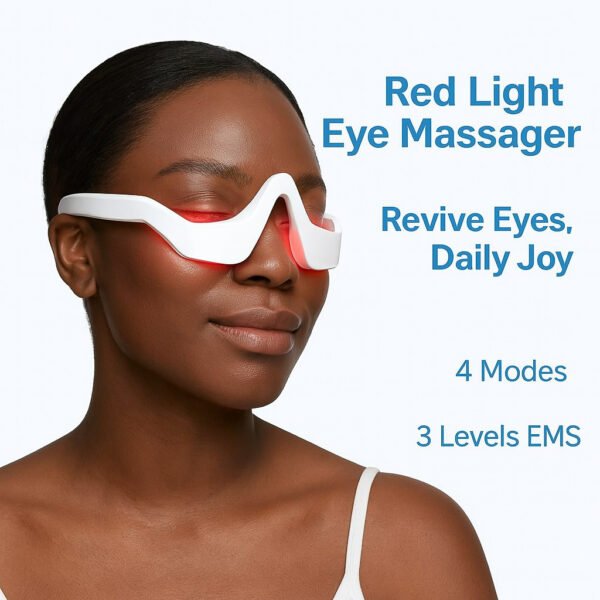 Under-Eye Red Light Therapy Glasses