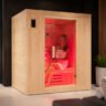 2-person infrared sauna for wellness studio recovery and relaxation