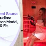 infrared sauna for studios 2 person model installed in a recovery room.